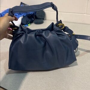 Songmont Blue Crossbody Bag/Tote Bag, Small Size